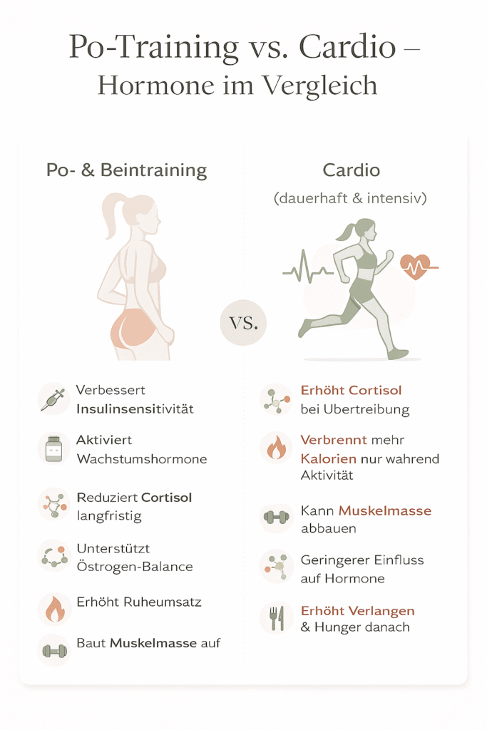 Krafttraining vs. Cardiotraining