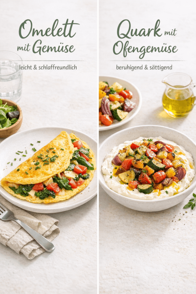 Proteinreiches Abendessen