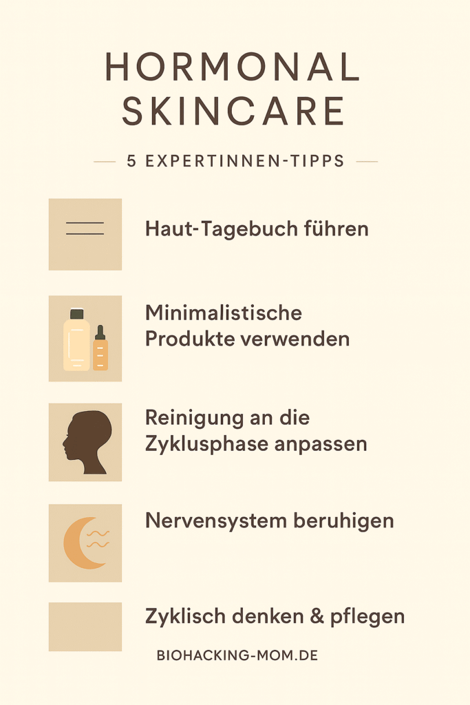 Hormonal Skincare 5 Expertinnentipps