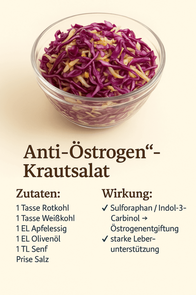 Anti Östrogen Krautsalat