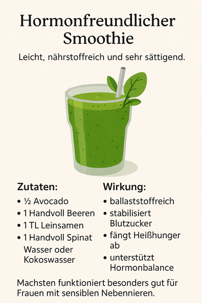 Hormonfreundlicher Smoothie