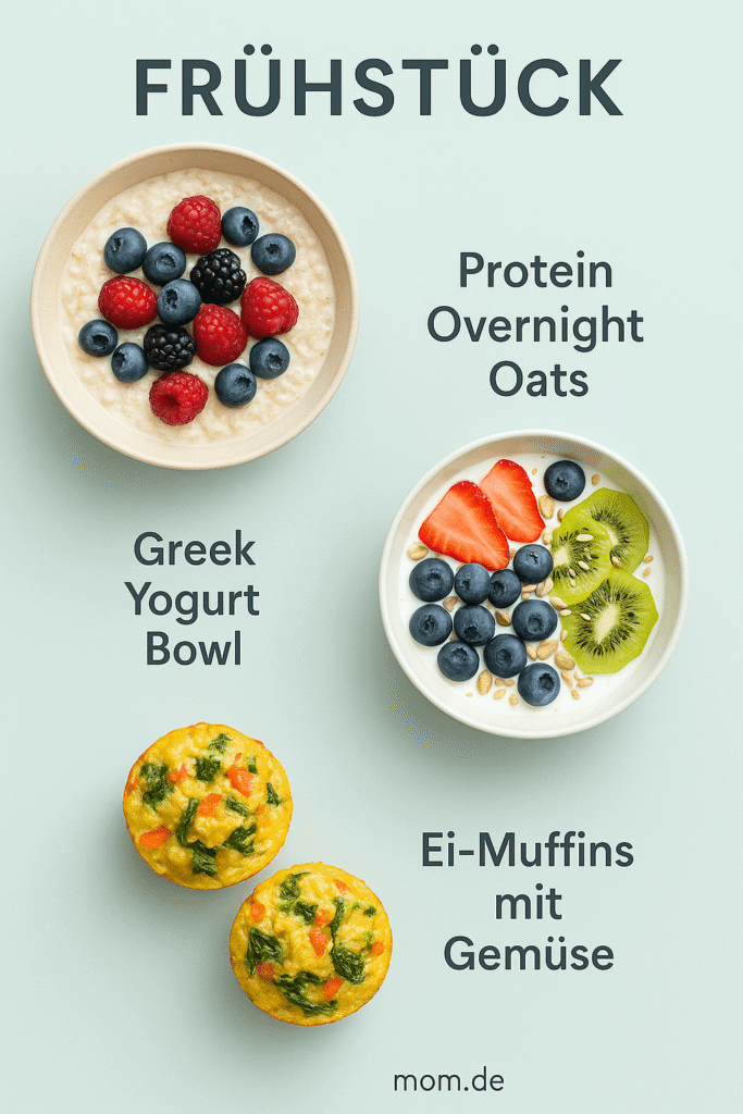 mealprep rezepte für ein proteinreiches Frühstück