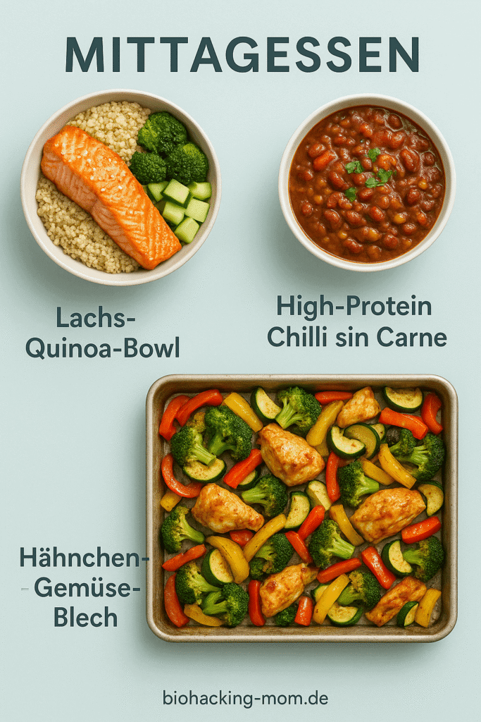 mealprep rezepte proteinreiches Mittagessen