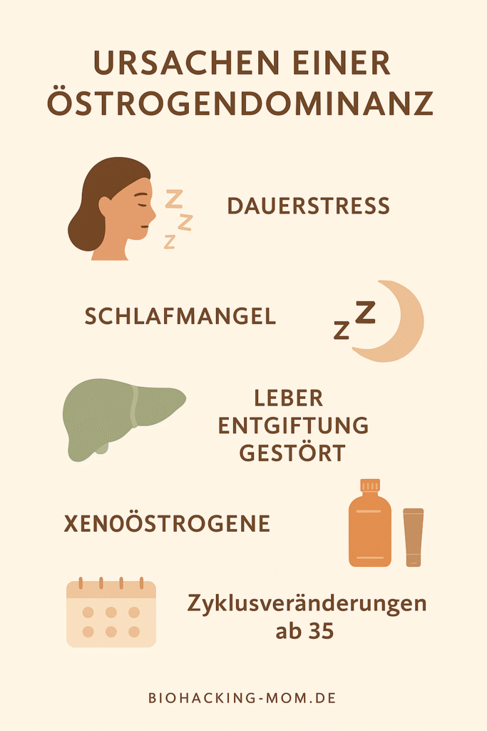 Ursachen Östrogendominanz