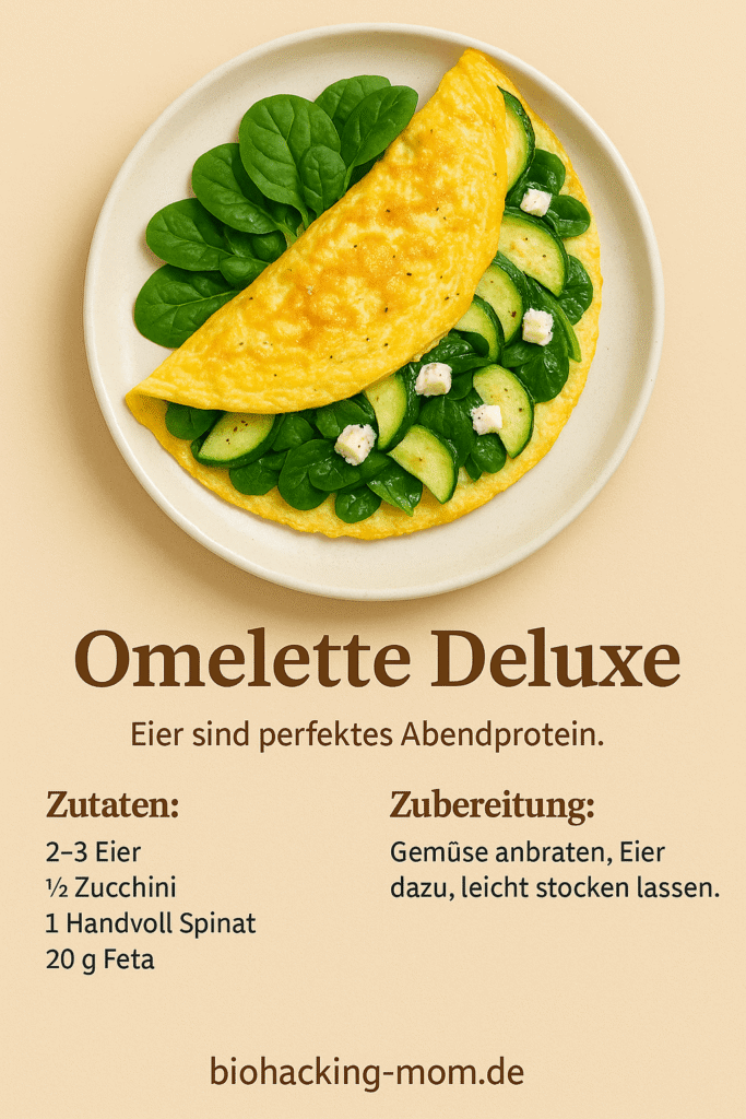 Rezeptkarte Omelett Deluxe