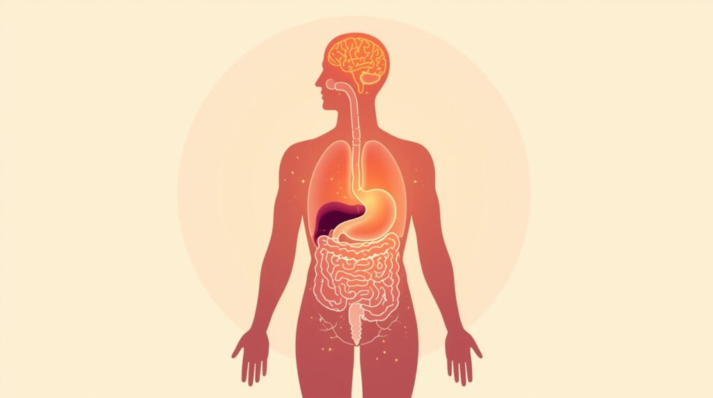 Illustration Verdauungssystem