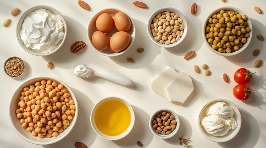 Foodfotografie proteinreiche Ernährung