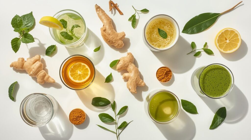 Getränke die den Stoffwechsel anregen