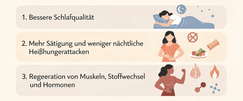 3 Gründe für mehr Protein am Abend