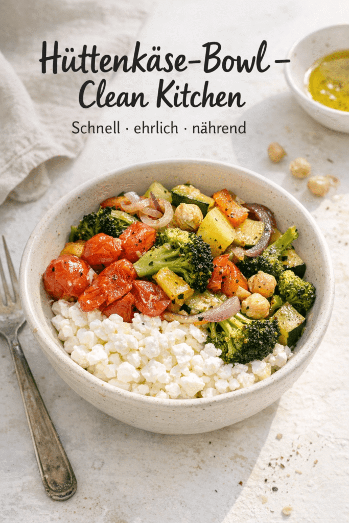 Hüttenkäse-Bowl Clean Kitchen