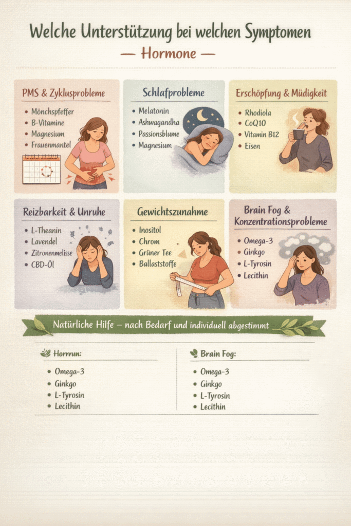 Fünf Schritte zur Hormonbalance