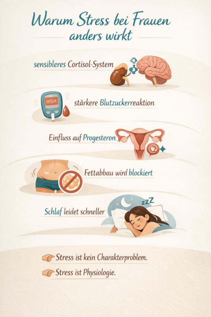 Warum Stress bei Frauen anders wirkt