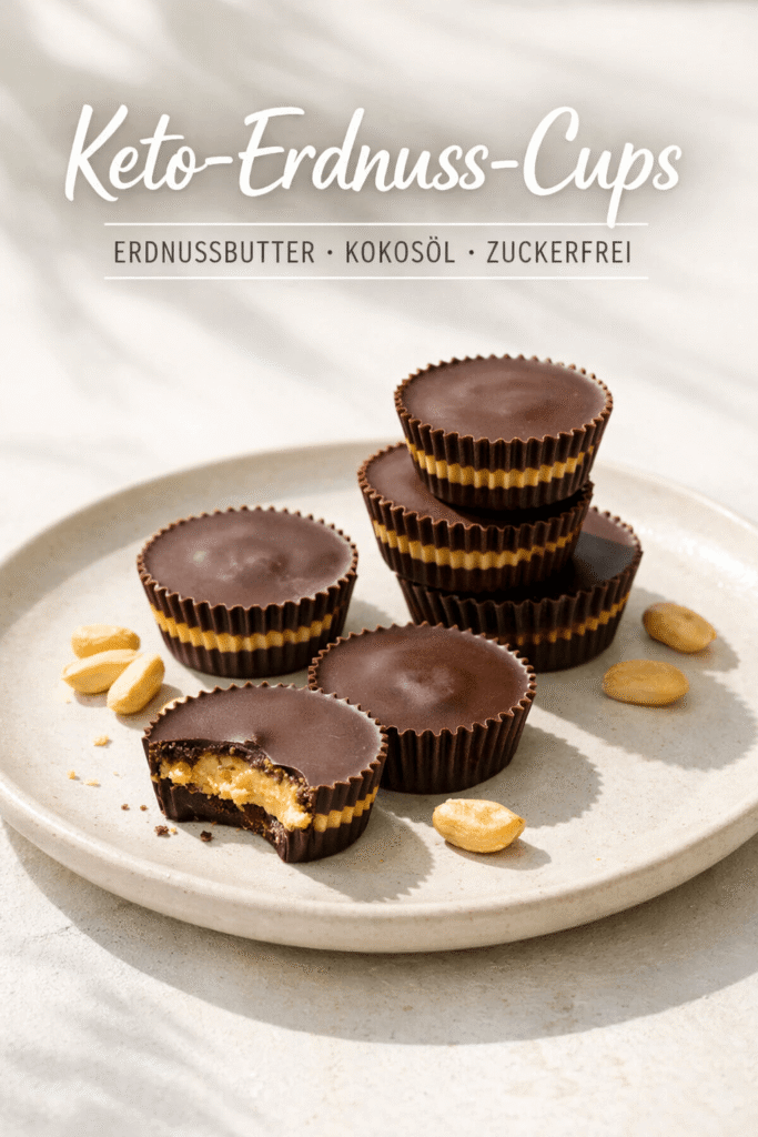 Keto-Erdnuss-Cups