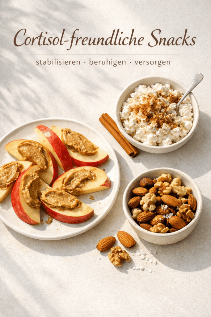Cortisol.freundliche Snacks
