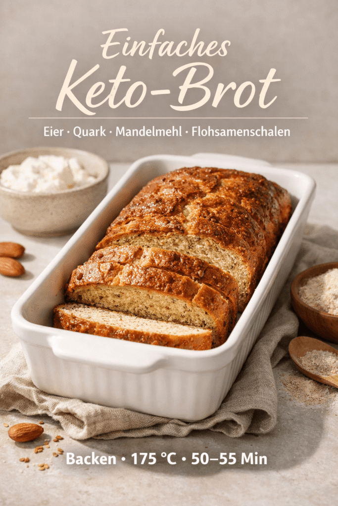 Rezept Einfaches Keto-Brot