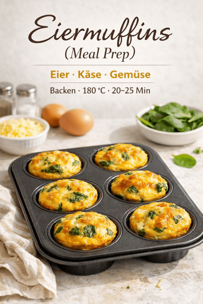 Rezeptkarte Eier-Muffins
