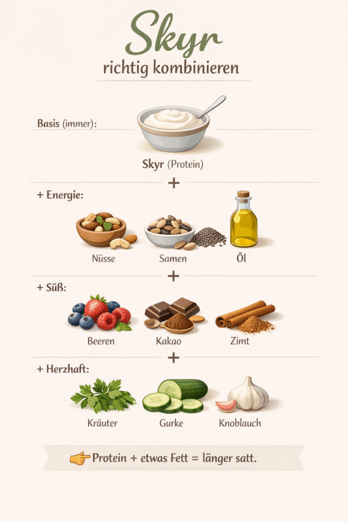 Übersicht: So kombiniert man Skyr richtig