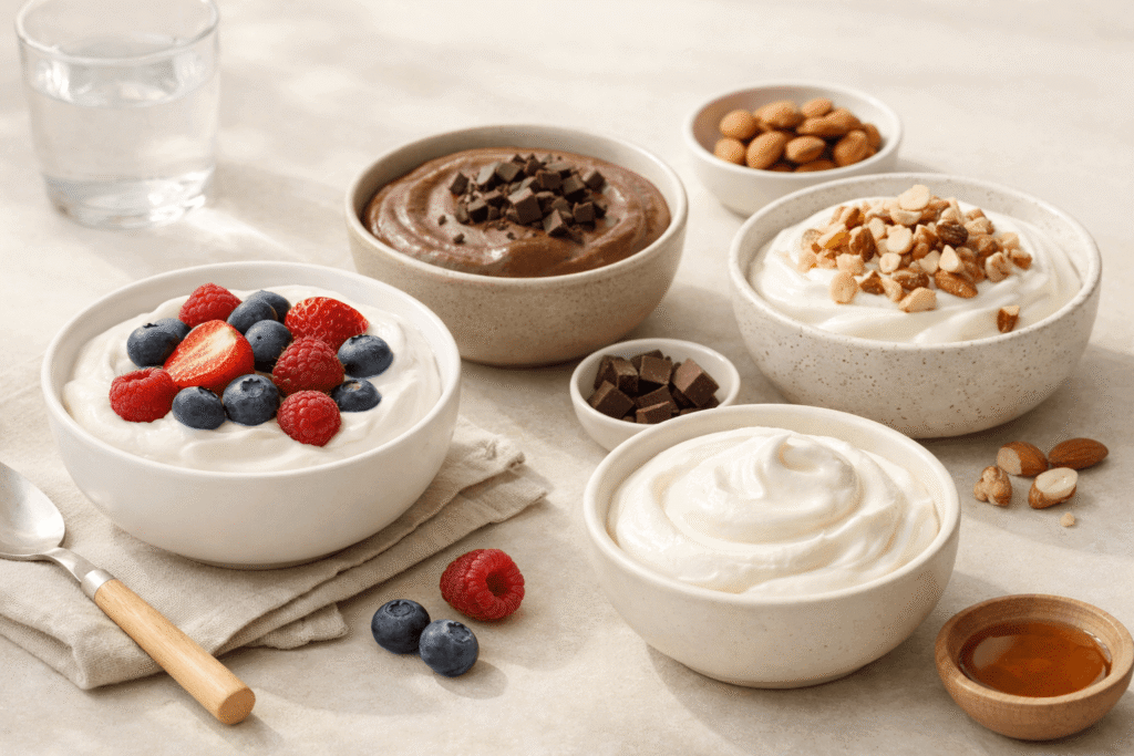 Süße Skyr Rezepte - proteinreich