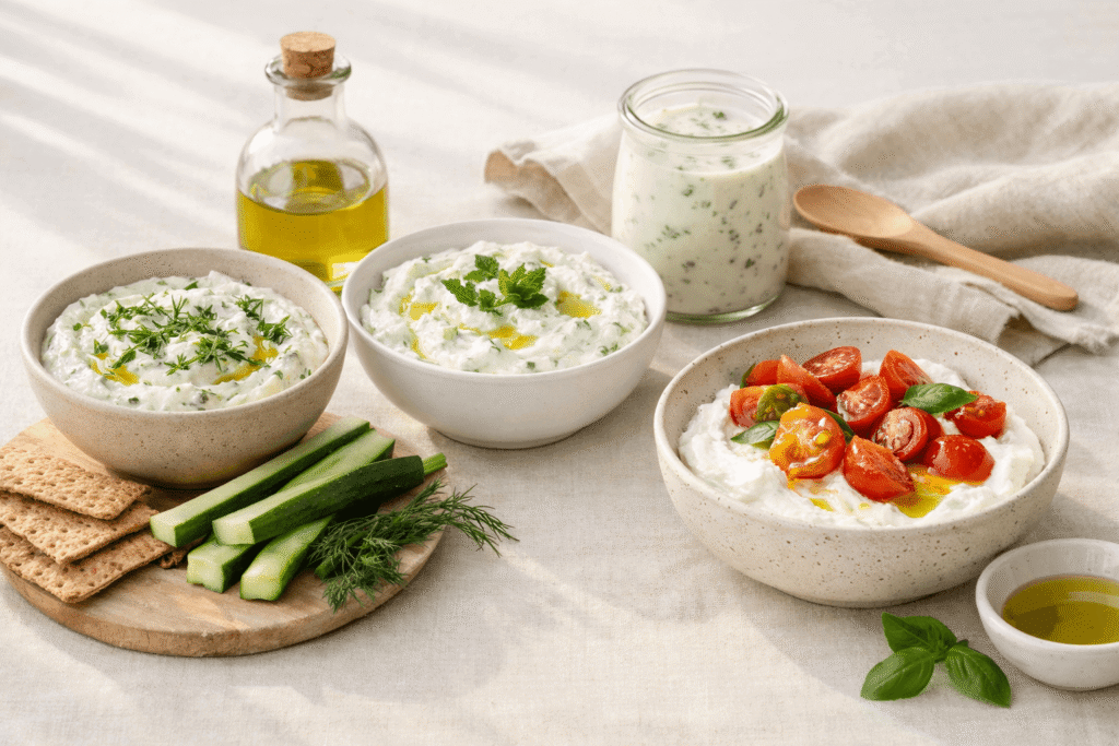 Herzhafte Skyr Gerichte -  proteinreich