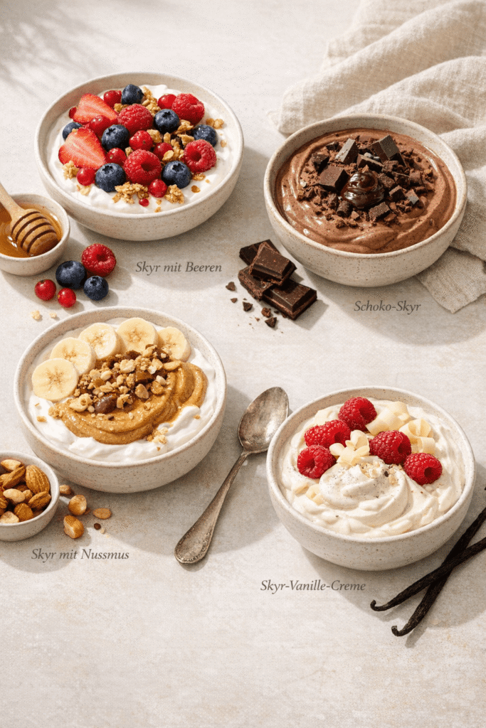 Süße Skyr Rezepte