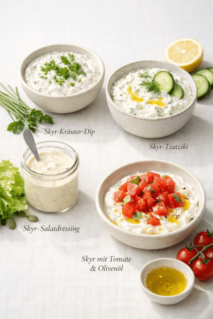 Salzige Skyr Rezepte