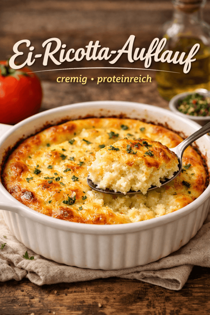 Ei-Ricotta-Auflauf