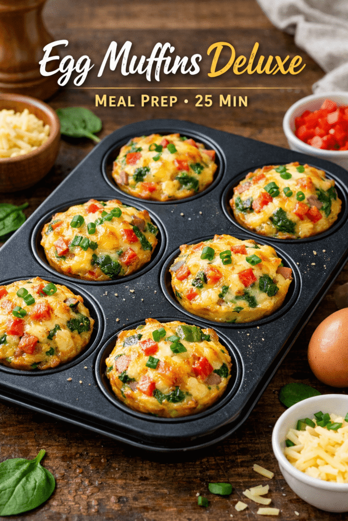 Egg Muffins Deluxe