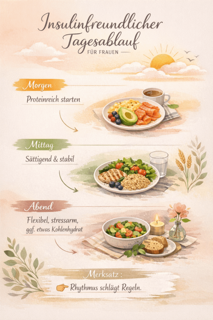 Insulinfreundlicher Tagesablauf