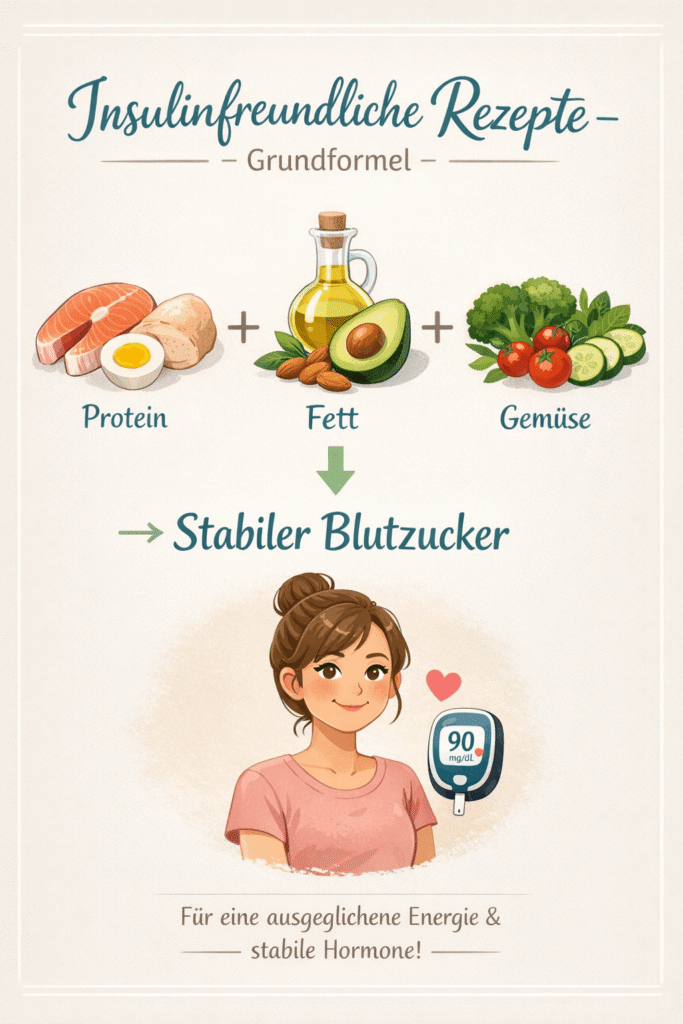 Die Grundformel für insulinfreundliche Rezepte