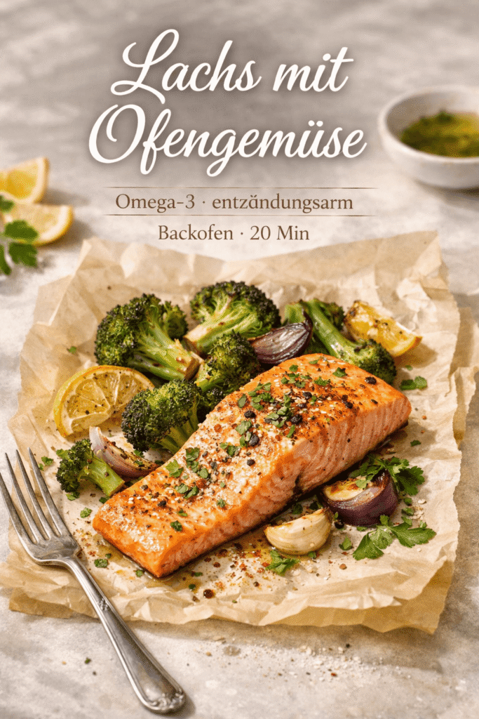 Lachs mit Ofengemüse