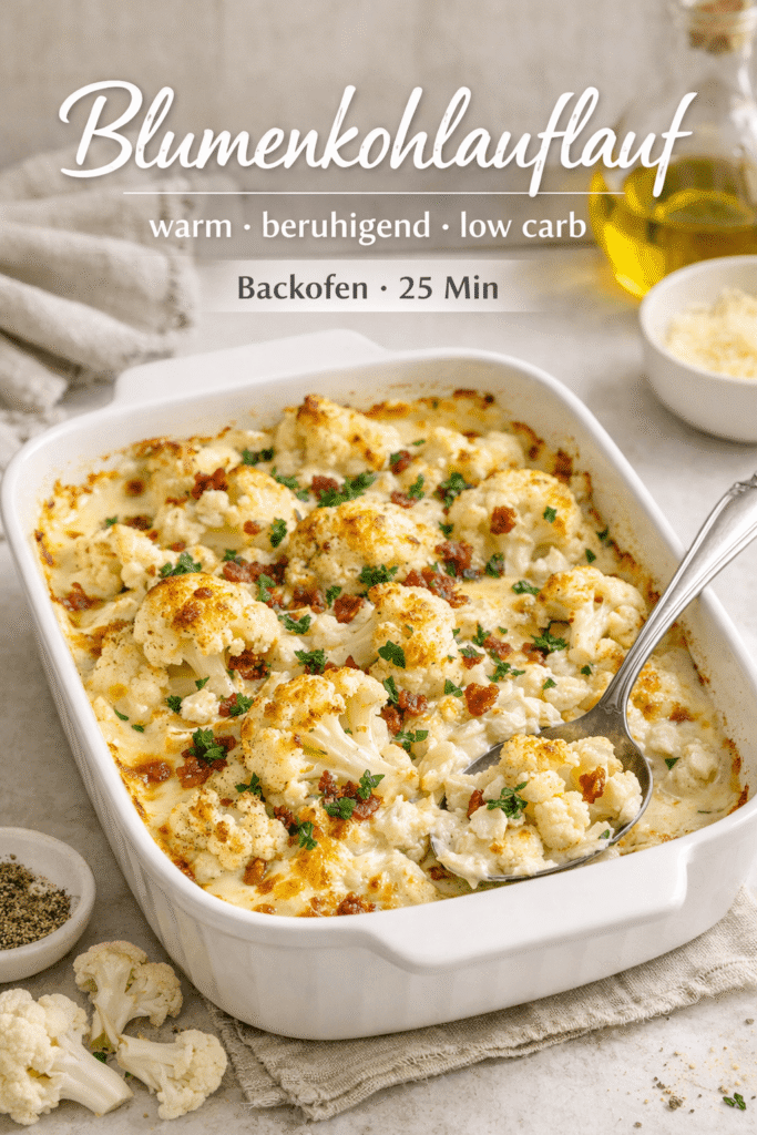 Blumenkohlauflauf