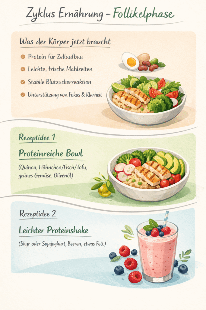Phase 2: Follikephase - Zyklusbasierte Ernährung