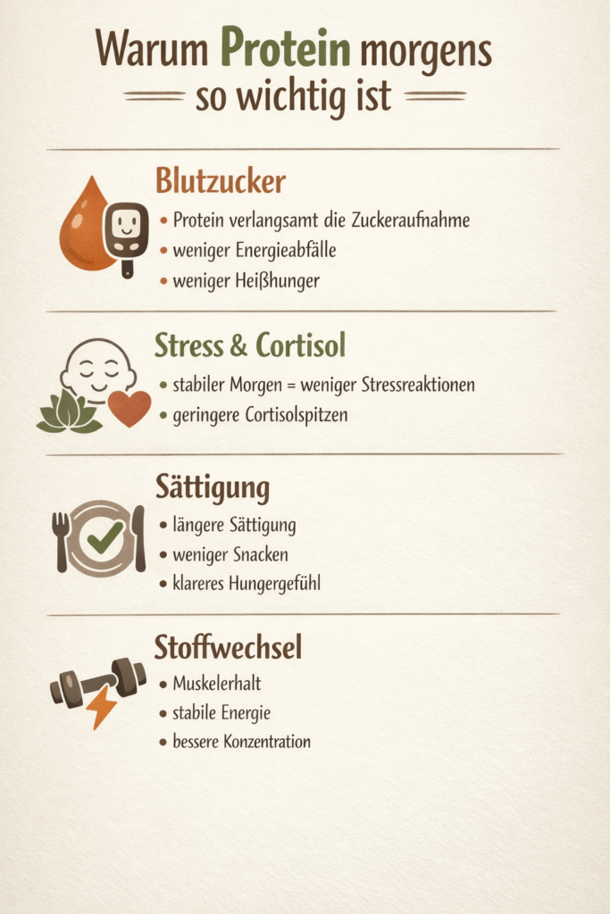 Infografik: Warum ist Protein morgens so wichtig