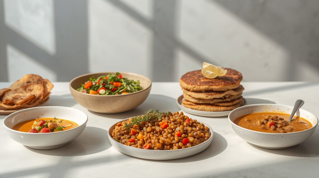 High Protein Rezepte mit Linsen