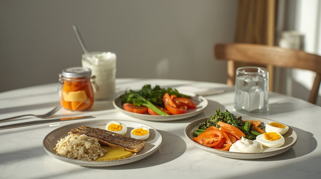 Proteinreiches Abendessen