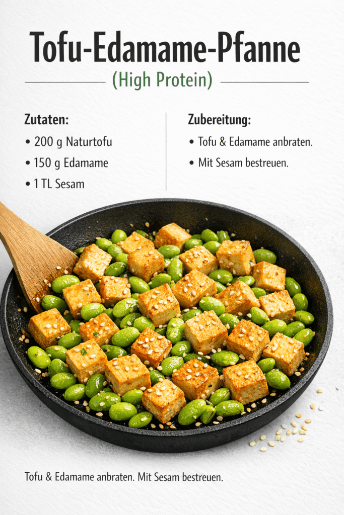 Tofu-Edamame-Pfanne