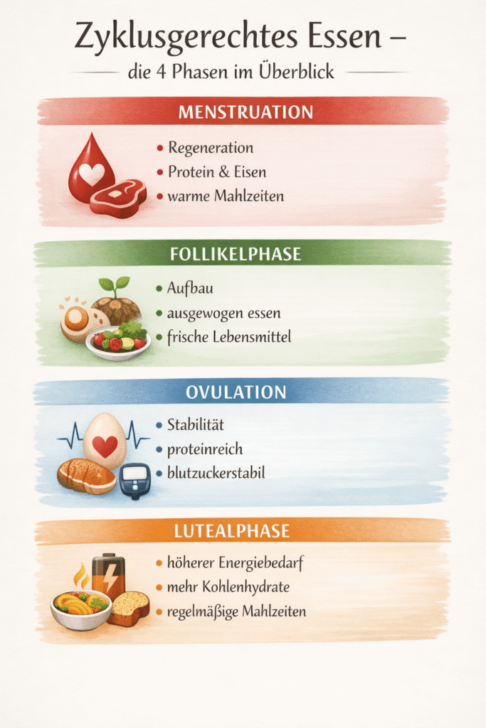 Zyklusgerechtes Essen