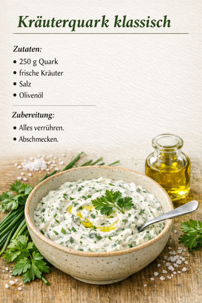 Kräuterquark klassisch