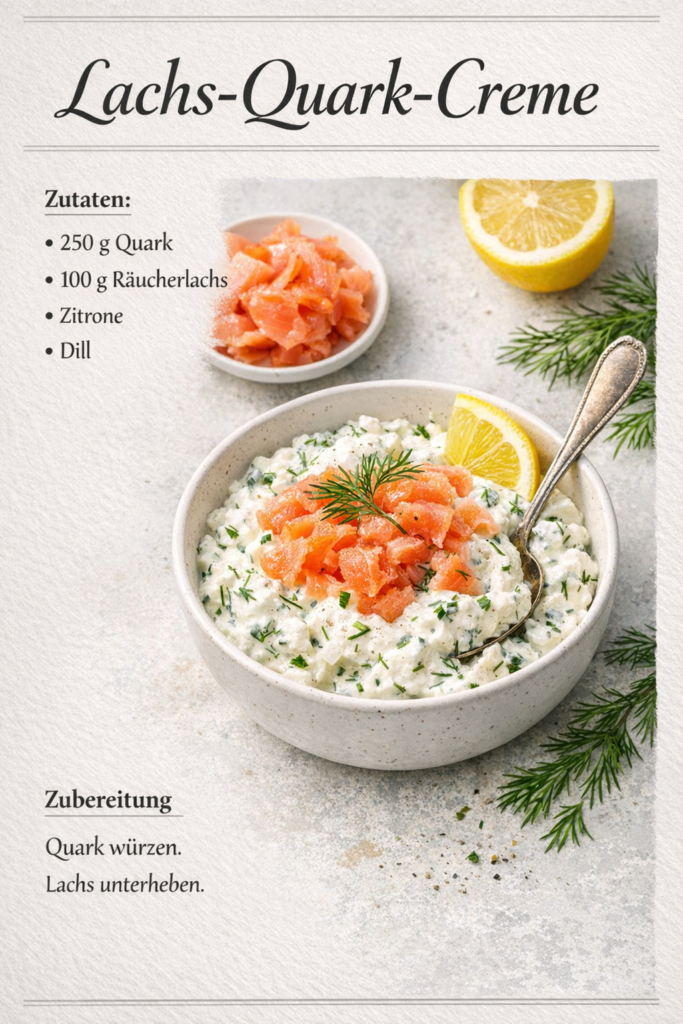 Lachs-Quark-Creme