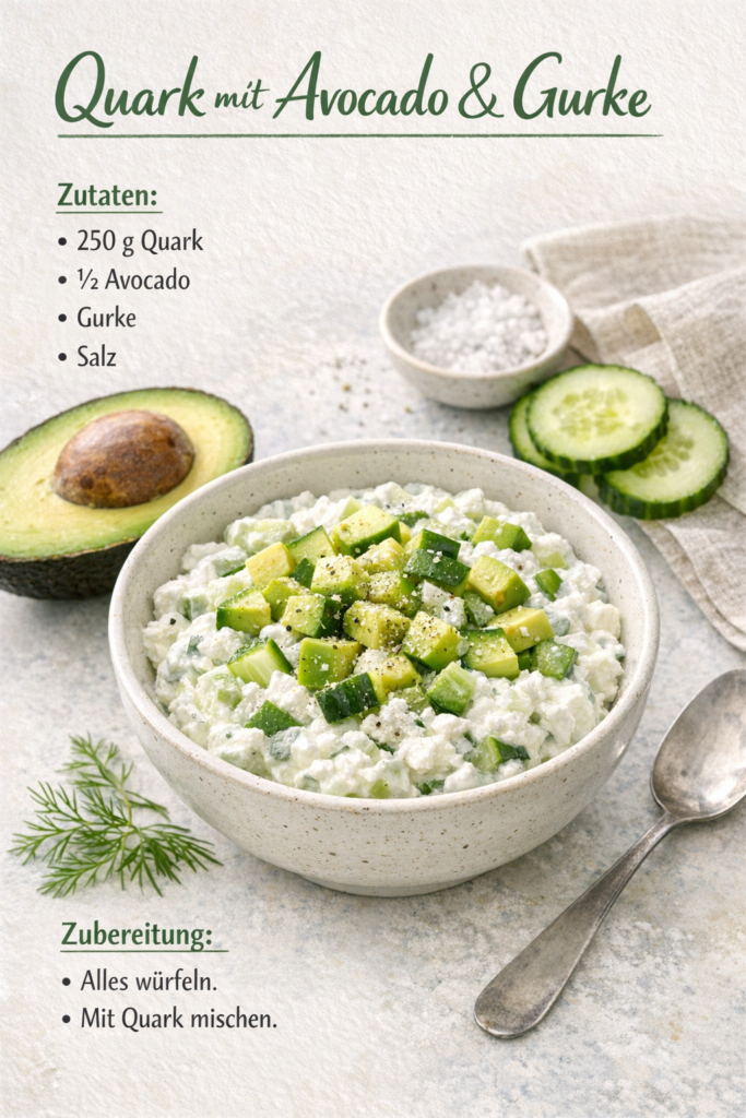 Quark Avocado Creme