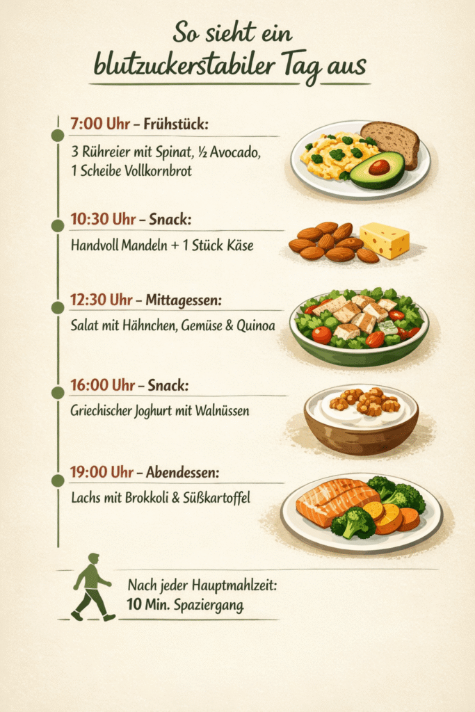 Blutzuckerfreundlicher Tag