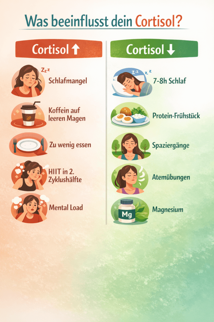 Wofür ist Cortisol verantwortlich