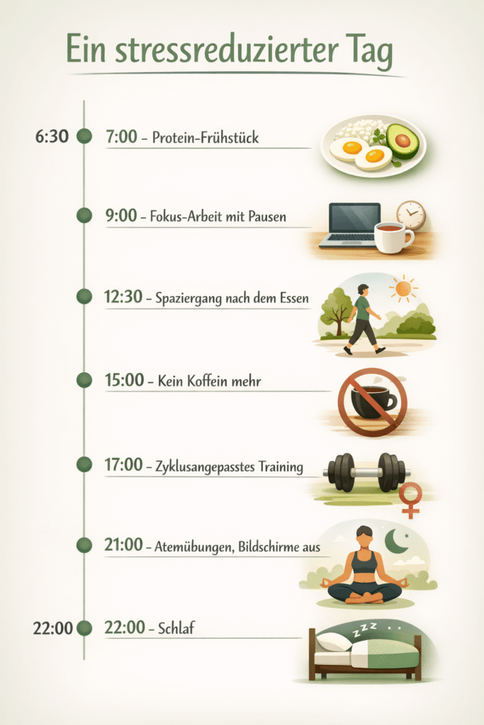 Ein stressreduzierter Tag