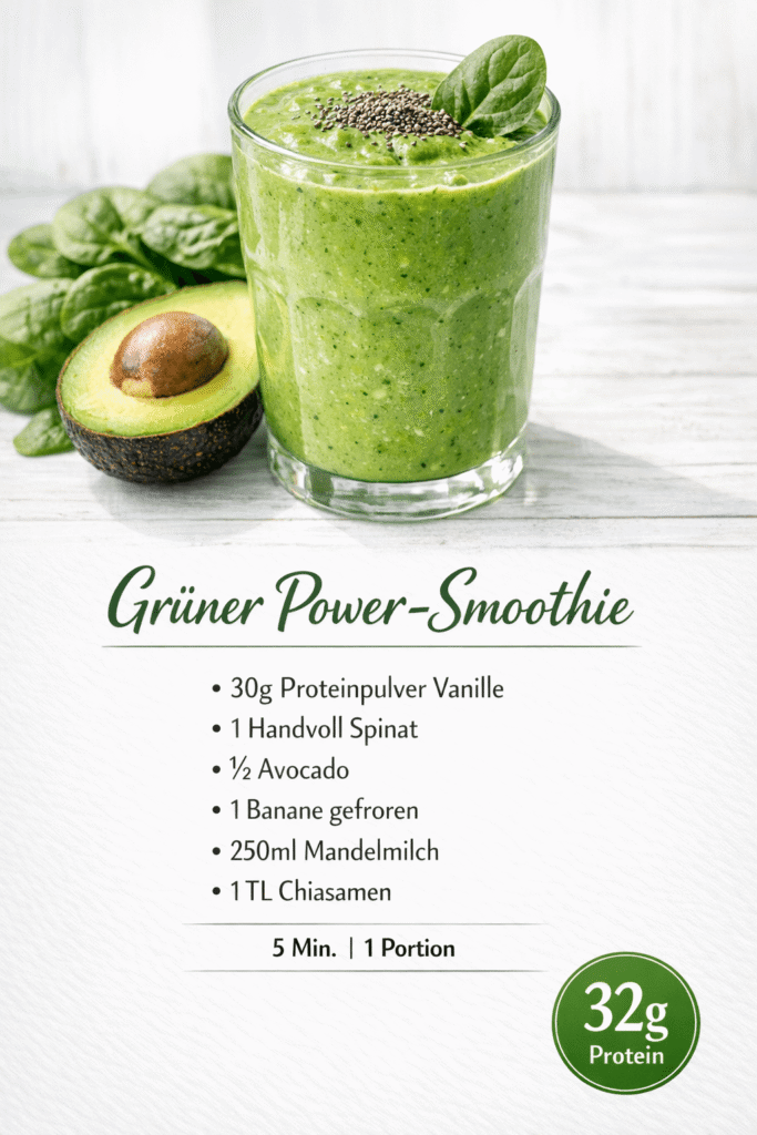 Grüner Power Smoothie