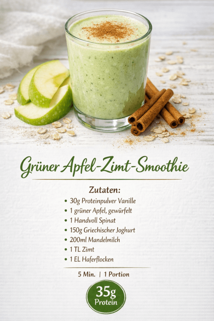Apfel-Zimt-Smoothie