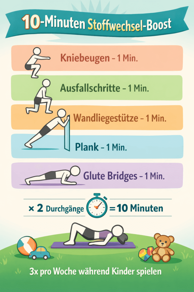 10-Minuten-Stoffwechsel-Boost
