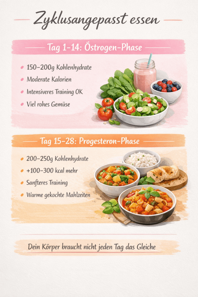 Zyklusangepasste Ernährung