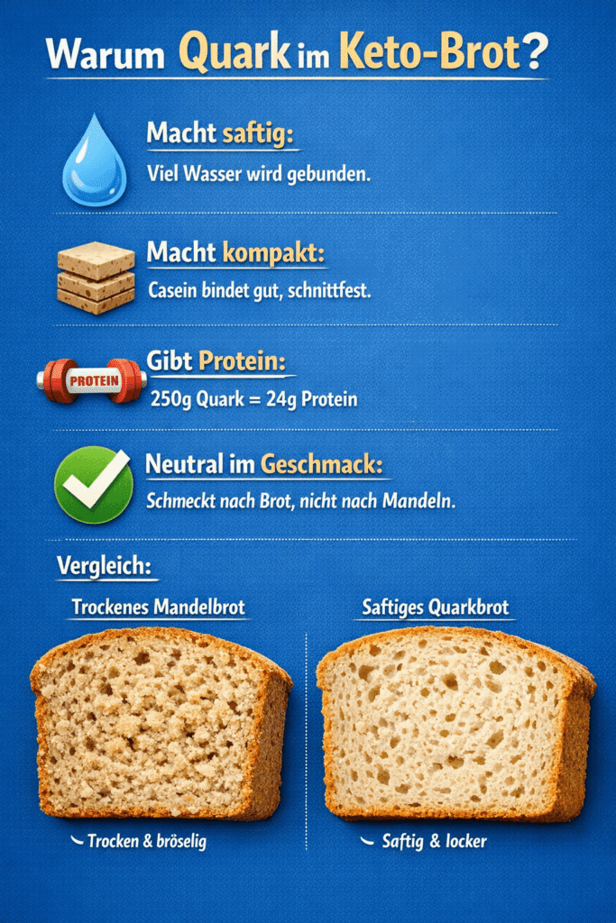 Warum Quark im Keto Brot