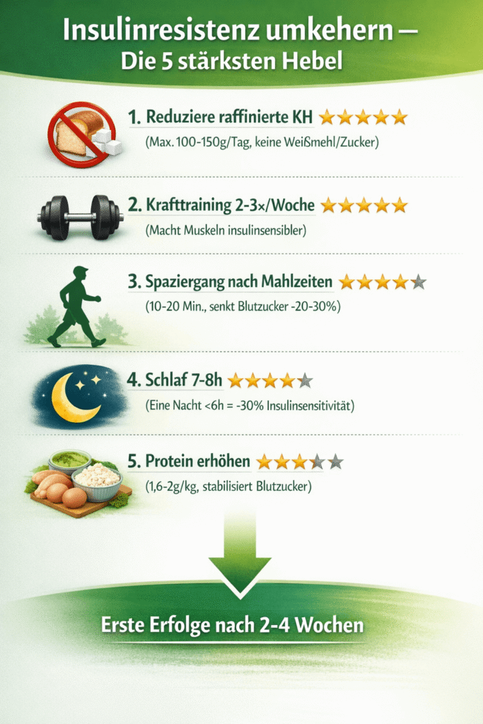 Insulinresistenz umkehren