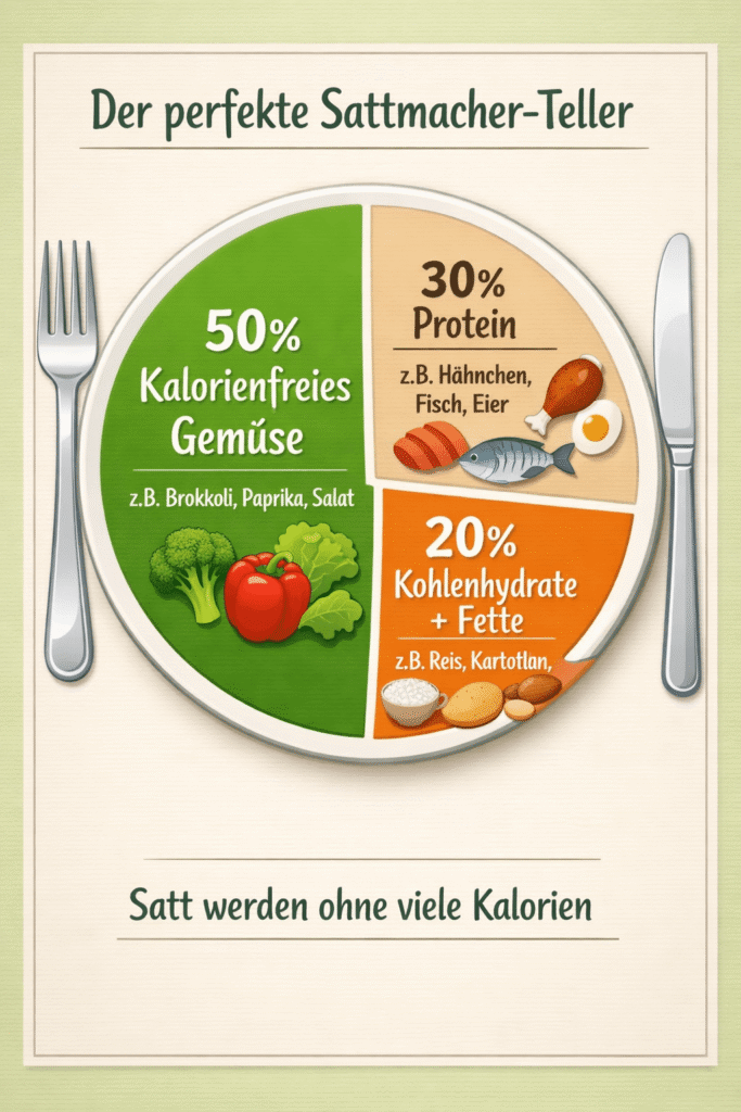 Der perfekte Sattmacher Teller